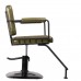 Hairdressing chair GABBIANO KATANIA LOFT Green